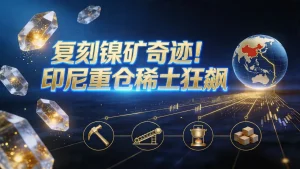 复刻镍矿奇迹！印尼重仓稀土狂飙