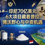 印尼70亿美元6大项目，藏着中资的新机遇