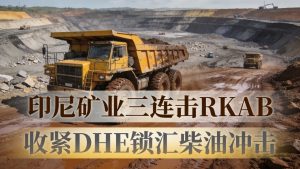 印尼矿业三连击RKAB收紧DHE锁汇柴油冲击